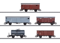 Märklin 46575 - H0 - 5-tlg. Set Güterwagen, BLS, Ep. III